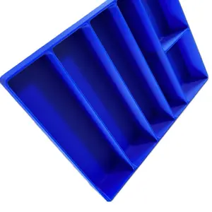 Drawer Organizer - Plastic Storage Solution for Kitchen & Bathroom Organization