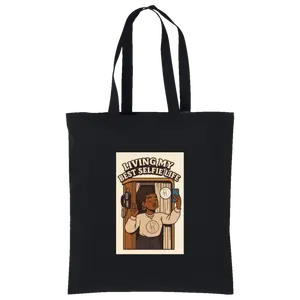 D&B Selfie Life BG1500 Port Authority Core Cotton Tote