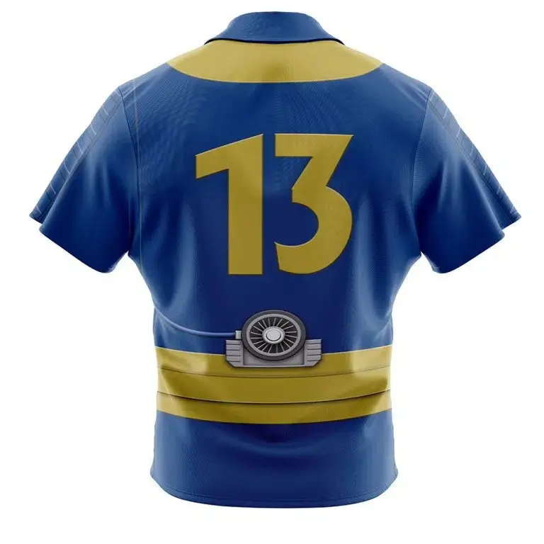 Vault Dweller 13 Fallout Hot Trending Shirt 2026 - Anime Tropical Hawaiian Shirt – Summer Beach Graphic Button-Up | Streetwear Vacation Shirt