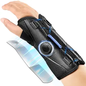 NEENCA Carpal Tunnel Wrist Brace for Night Support,Knob Adjustable Hand Brace for ,Wrist Splint Support with Sleeves for Women&Men