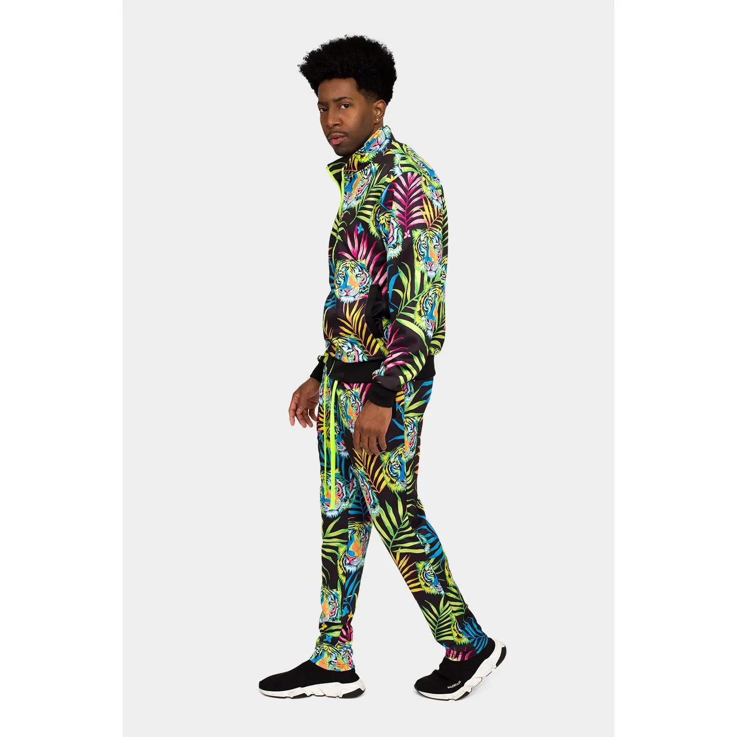 Unisex Bright Floral Tracksuit