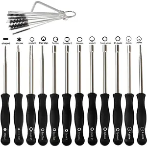 12-Pack Carburetor Adjustment Tool Carb Screwdriver Tool 2-Cycle Small Engine Carb Adjusting Tool Kit for STHIL Echo Husqvarna Poulan Trimmer Weedeater Chainsaw