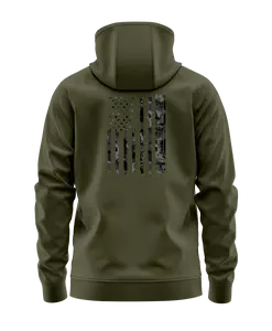 Camo American Flag Hoodie