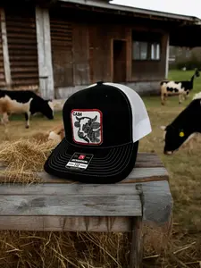 Cash Cow - Embroidered Patch Mens/Womens Trucker Hat