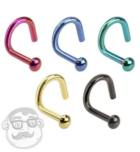 Dome Color Stainless Steel Nose Screw