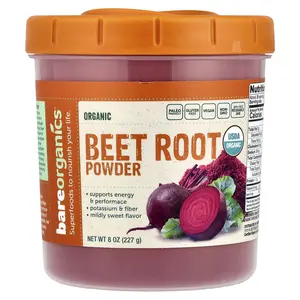 BareOrganics Organic Beet Root Powder, 8 oz (227 g)