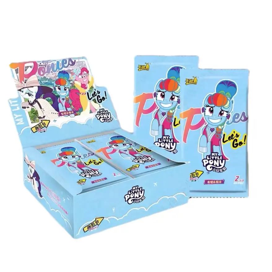 Kayou Chinese Exclusive My Little Pony Fun-Shadow Vol.2, 3, 5, 6 Trading Card Series Collectible Cards Standard Booster Box - Factory Sealed TCG Boosters with Randomized Pulls, Ccg Trading
