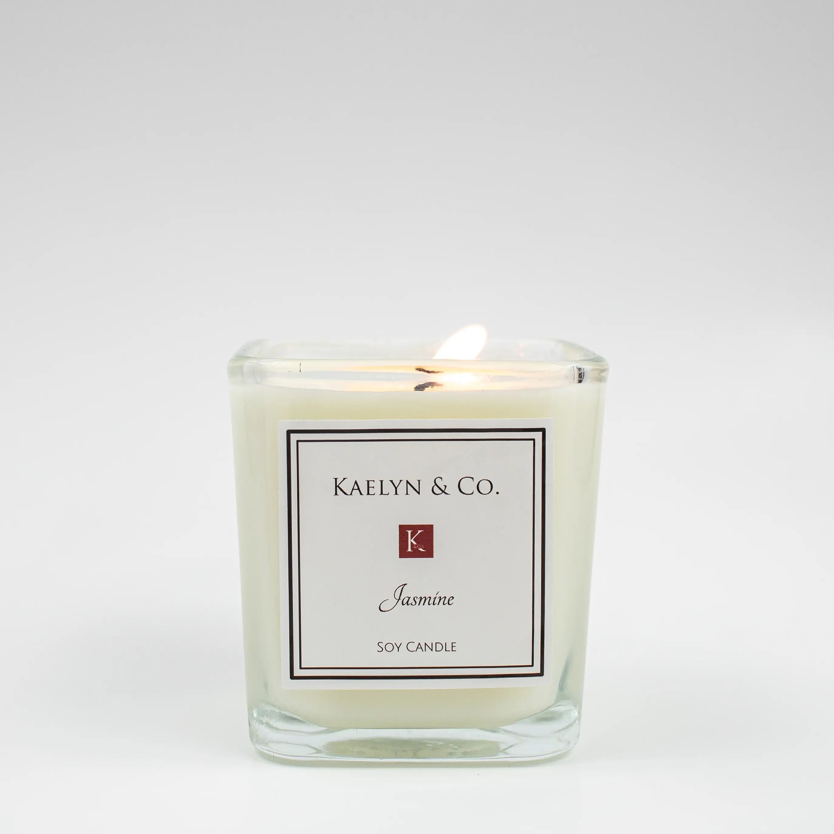 Jasmine Small Cube Candle