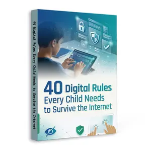 Online Safety for Kids | 40 Digital Survival Rules for Smart Internet Use, Safe Browsing, and Healthy Screen Habits
