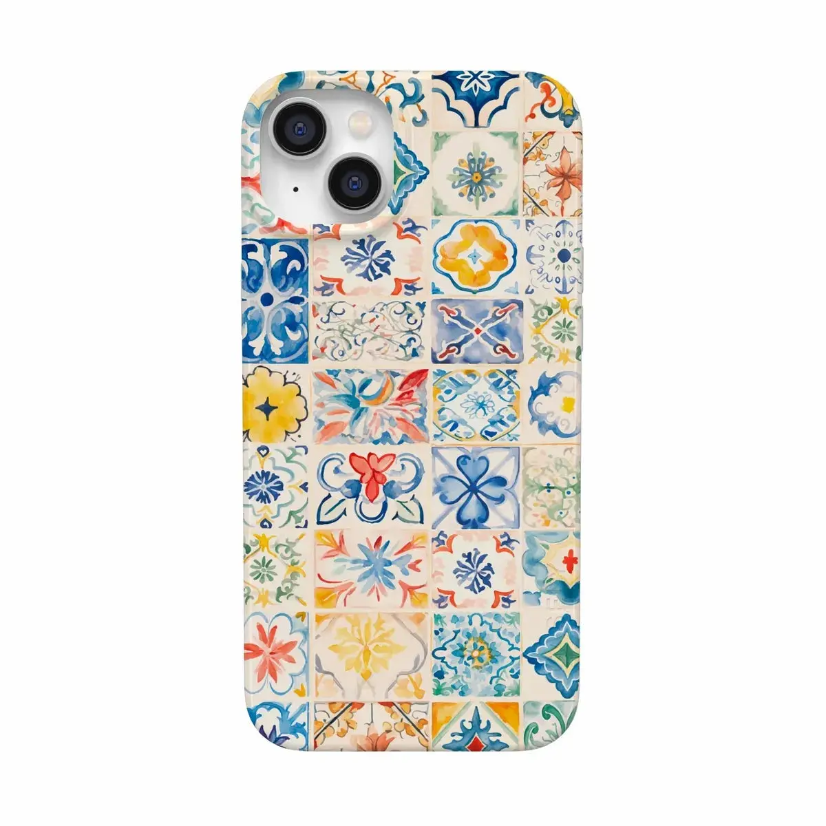 Casely iPhone 14 Plus Case | Dolce Vita | Tuscan Tiles | Compatible with MagSafe | Classic Ultra Thin Design