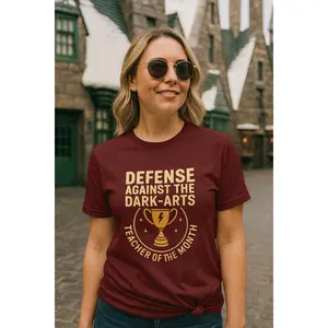 Defense Against the Dark Arts Teacher of the Month Shirt Funny Harry Potter Inspired Tee Wizarding World Magic Shirt