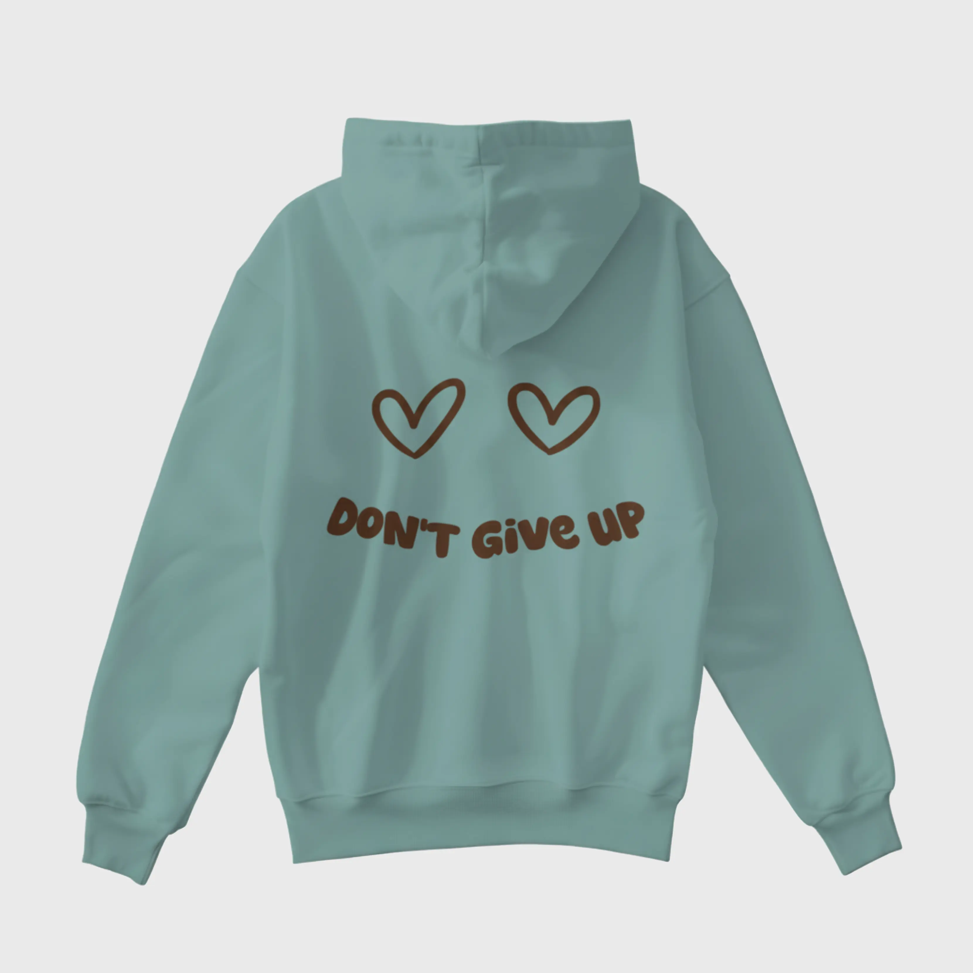 You Made It This Far Turquoise Hoodie