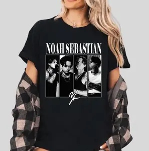 Noahh Sebasstian T-shirt, Badd Ommens Dark Melancholy Aesthetic Tee, Vintage Metalcore Band Style Shirt, Alternative Rock Inspired Graphic Tee, Full Sizes, Full Colors, For Men, For Women