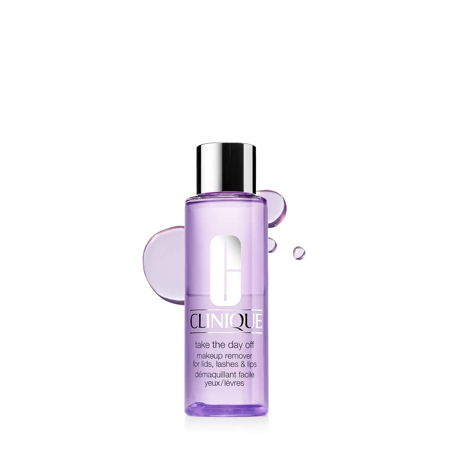 Clinique Take The Day Off Liquid Makeup Remover For Lids, Lashes, + Lips| Eye Makeup Remover| Oil Free + Non-Irritating| For All Skin Types