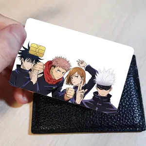 Jujutsu Kaisen Anime Card Skin, Removable Bubble-Free Credit Card Sticker Cover