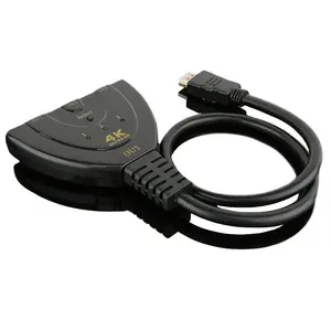 HDTV 3-in-1 HDMI Switch 4K 2K HD High-Definition Switcher 3-in-1-out Adapter