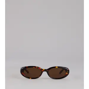 Cool Shade Tortoise Oval Sunglasses