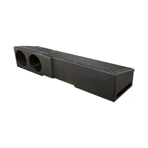 QPower Dual 8" Sub Box - Chevy Silverado Crew Cab, GMC Sierra Crew Cab 2007-2026