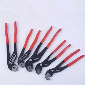 (Compare to KNIPEX Brand), Ergonomic Water Pump Pliers: Versatile, Quick-Adjust with Ratchet Mechanism – The Effortless Plumbing Solution