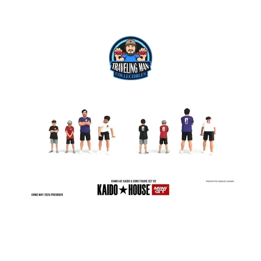 Kaido House x Mini GT 1:64 Kaido & Sons Figure Set V2