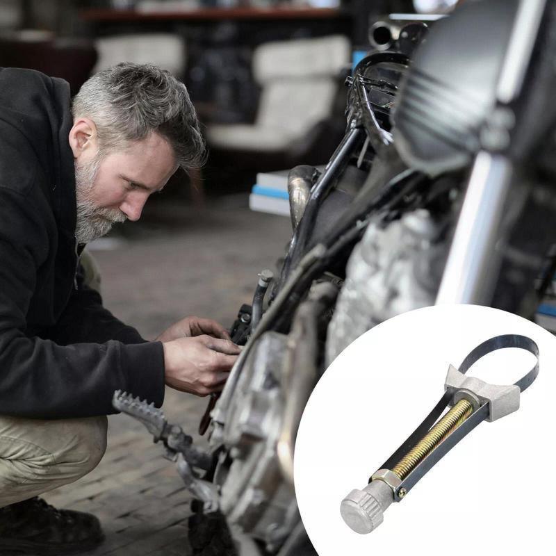 NEW Auto Car Diameter Adjustable Oil Filter Removal Strap Wrench Tool,Car Oil Filter Wrench.