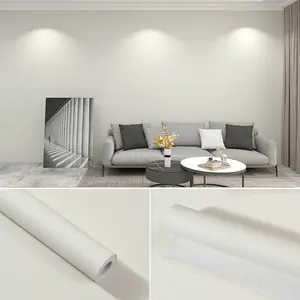Solid Color Self-adhesive Wallpaper, 1 Roll Peel and Stick Wall Paper, Wall Decor for Home Living Room Bedroom,Kitchen Home Decor, Decorative Wallpaper