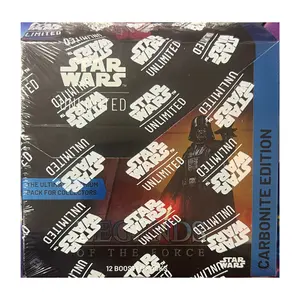 Star Wars Unlimited TCG - Legends of the Force - Carbonite Edition Booster Display - 12 Carbonite booster packs