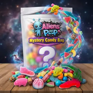 Aliens Poop Mystery Candy Bag 1 LB | A Mix of 7 of Our Most Popular Flavors - Assorted Candy Bag- Bulk Candy
