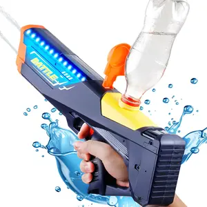 【2025 New】Large Electric Water Blaster Swimming Pool Toy 32 FT Range, Waterproof Design, Rechargeable, Ideal for Kids and Adults, 4 - 6 Years