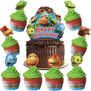 Dinosaur Train Cake Topper & Dinosaur Train Cupcake Toppers Kit