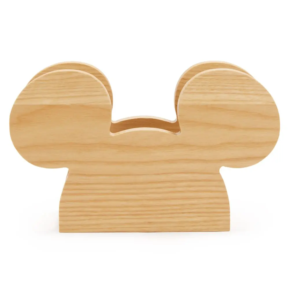 Disney Store Mickey Mouse Icon Wooden Napkin Holder Disney Store Mickey Mouse Icon Wooden Napkin Holder