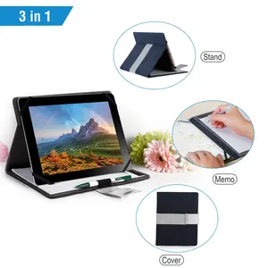 Tablet Protector & Storage Case for 9.7-inch Tablets | iPad Protective Case | Business Tablet Portfolio with Notepad Paper