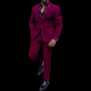 DMC Wool Classic Fall Suit w/ Notch Lapel Menswear