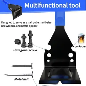 Trim Puller Shaper Remover, Multi-Functional Disassembly Tool, Nail Lever Separator, Suitable for Commercial Work, Floors, Baseboards, Hand Tools