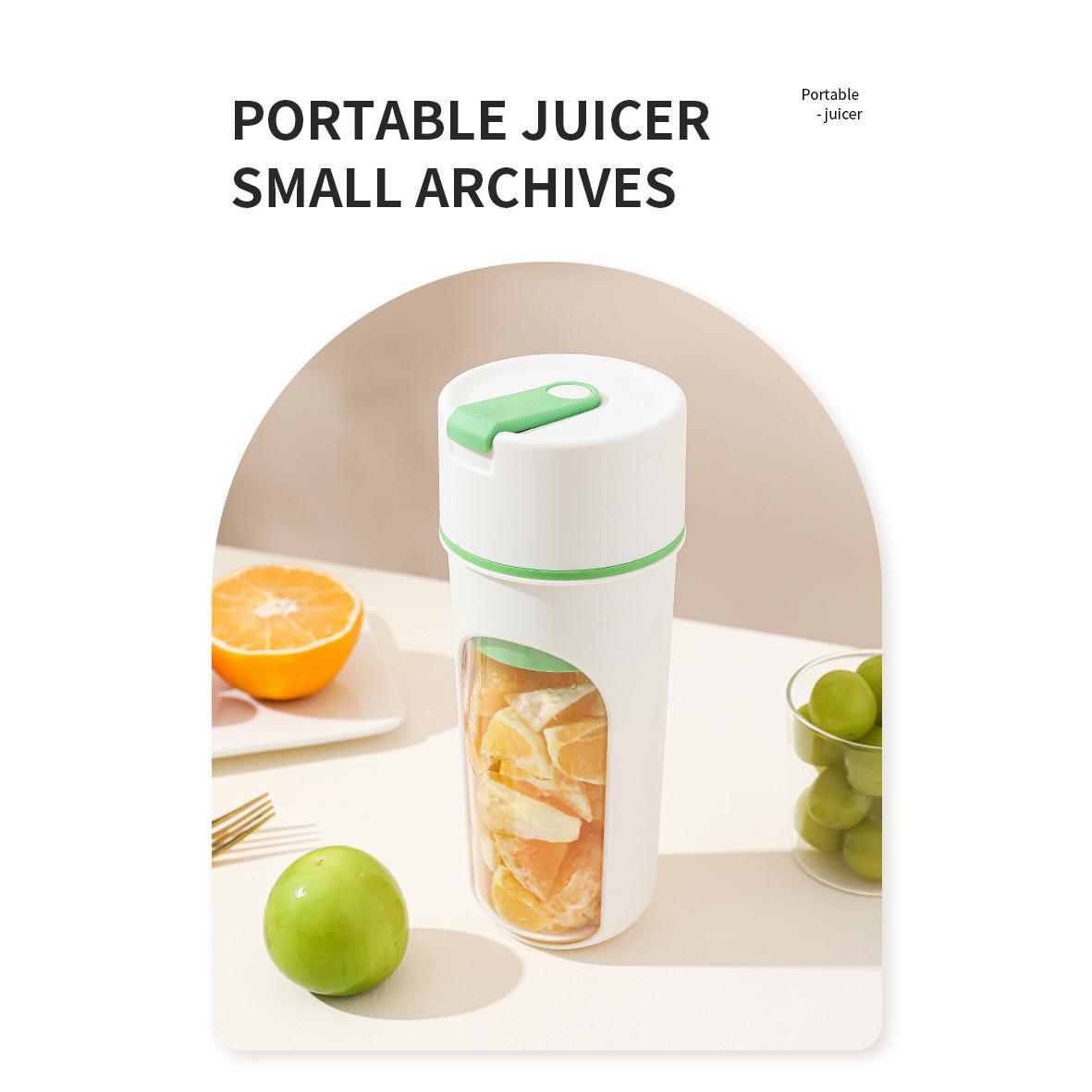 Kitchen Electric Juicer USB Charging Wireless Juices Blender Fruit Orange Mixer Squeezer Machine Ice Crush Cup Food Processor