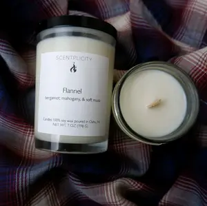 Flannel Candle