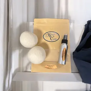 🌿 Wool Dryer Balls - Eco-Friendly Freshness 🧺