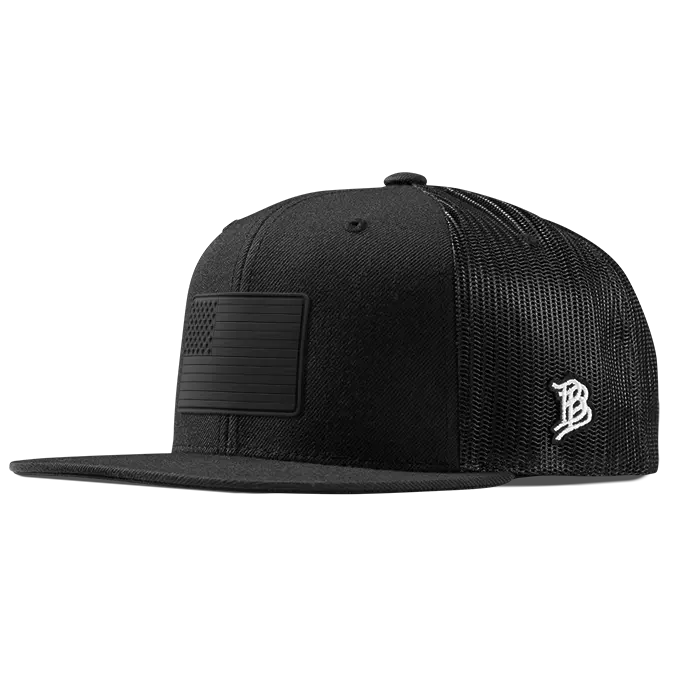 Old Glory Stealth Flat Trucker