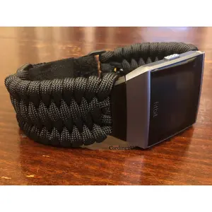 Paracord Watch Band compatible with Fitbit Ionic (watch not included)