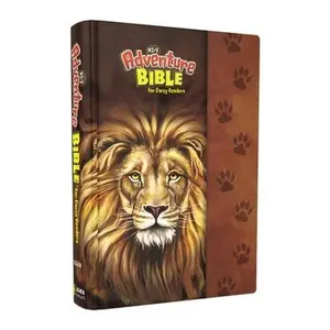 Nirv, Adventure Bible for Early Readers, Hardcover, Full Color, Magnetic Closure, Lion -- Lawrence O. Richards, Hardcover