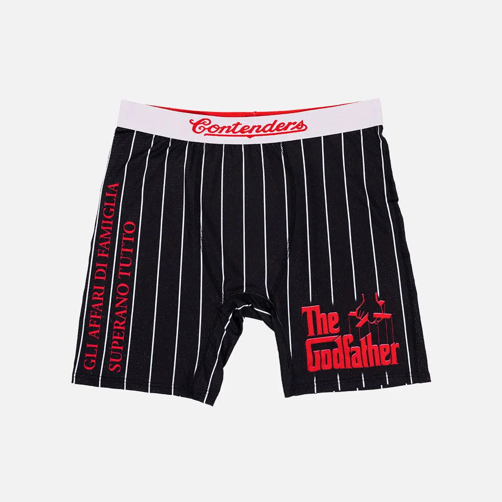 Contenders Clothing Men's Striped The Godfather The Don Seamless Briefs - Polyester-Spandex Activewear Sportswear Underwear with Ride Control, Multi-Size, Ideal for Athletic Use