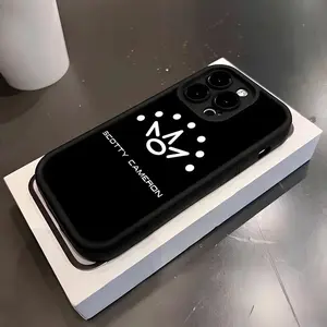 Fashion S-Scotty C-Cameron Logo Phone Case for iPhone 17 Pro Max 16 15 14 Pro Max iPhone 13 Pro Max 11 Plus Silicone Cover Protector