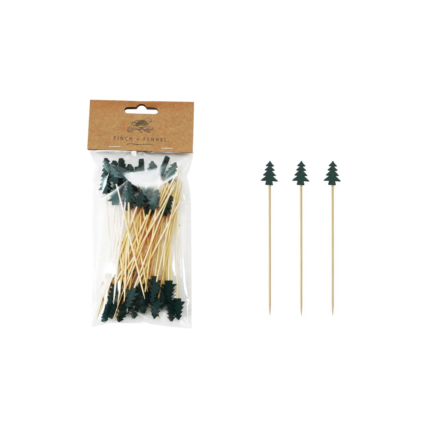 Christmas Bamboo Skewers