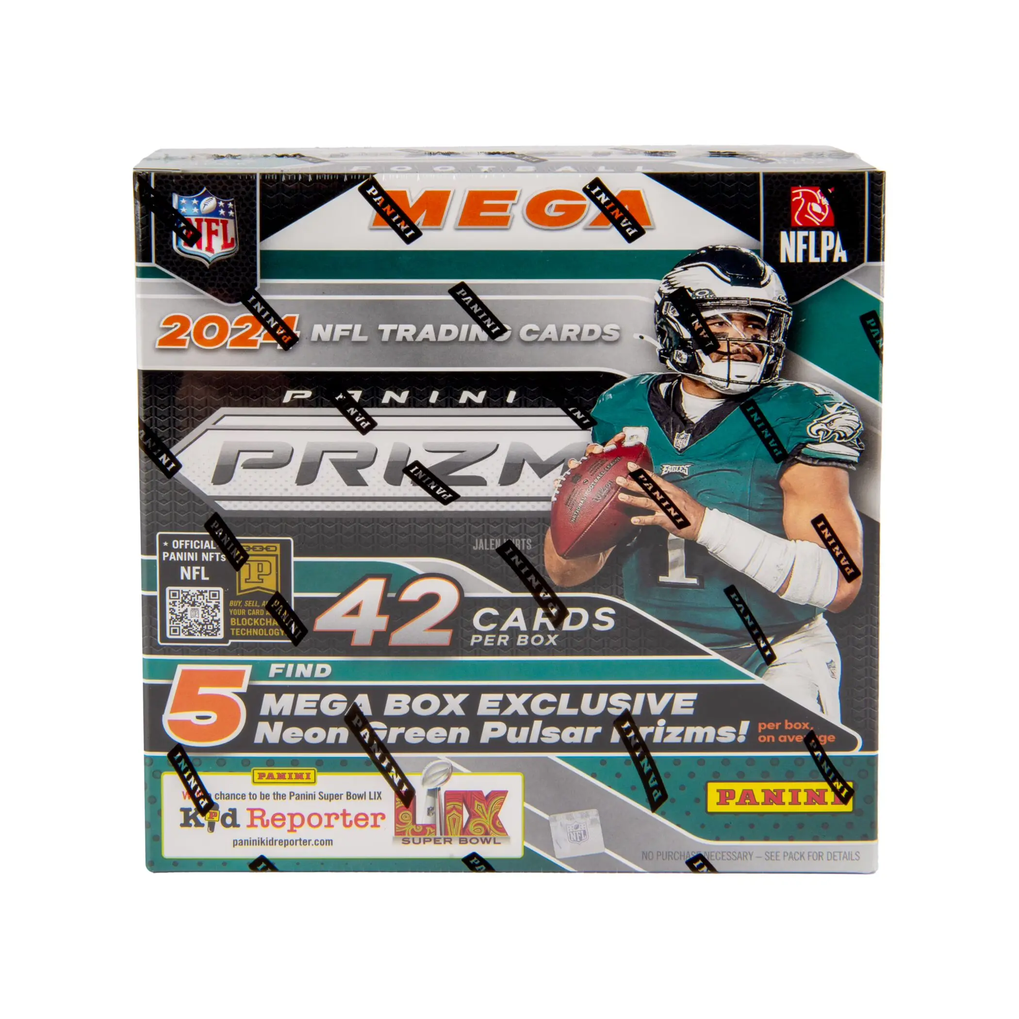 LIVE OPEN! - (x1) 2024 Prizm Football Mega Box - Sports Trading Cards
