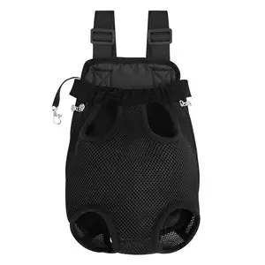 Dog Carrier Backpack Pet Legs Out Front Cat Travel Bag Adjustable Puppy Backpacks Carriers Hands-Free for Dogs Cats Hiking Traveling Camping Daily Walking