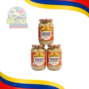 Mama Tere Lupini Beans Mamá Tere Delicioso for Ceviches and Ensaladas 12.6 oz Jar Perfect for Authentic Latin American Dishes