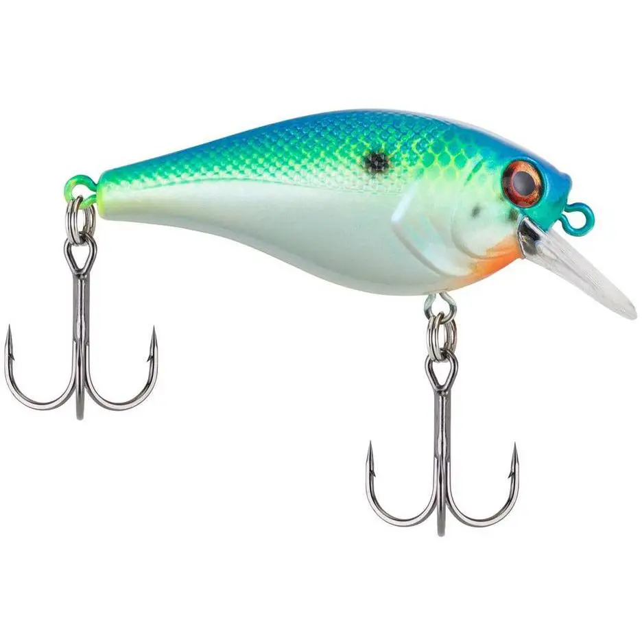 Berkley® SquareBull 2-in Shallow Squarebill Crankbait, Synthetic, 1/4 oz, Balanced Designs, Erratic Hunting Action Fishing Lure, 1/4 Ounce, 2 Inch