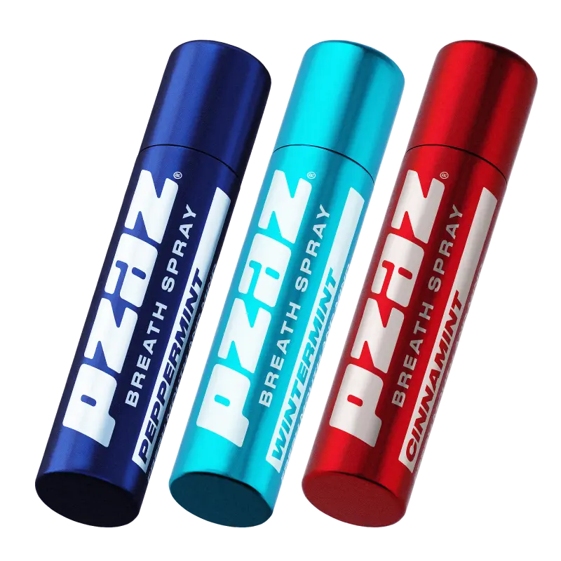 Pzaz Breath spray - Mixed variety 3 pack - Instant Refreshment