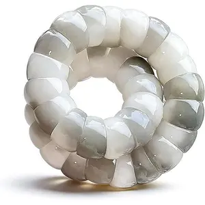 Veliora Gift B Fidget Bracelet for Men Women Natural Bodhi Seed Beads Bracelet Anxiety Fidget Protection Healing Stretch Jewelry Gifts