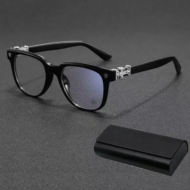 2026 Classic Flat Lens Bluelight Fashion Glasses, Unisex Full-Rim Plastic Square Frames, Anti-Eyestrain Eyewear, Ultra-Light Durable Men's Accessories, Suitable for Work & Daily Use, Clear-Tint Non-Prescription Glasses, Square Non-Prescription Glasses